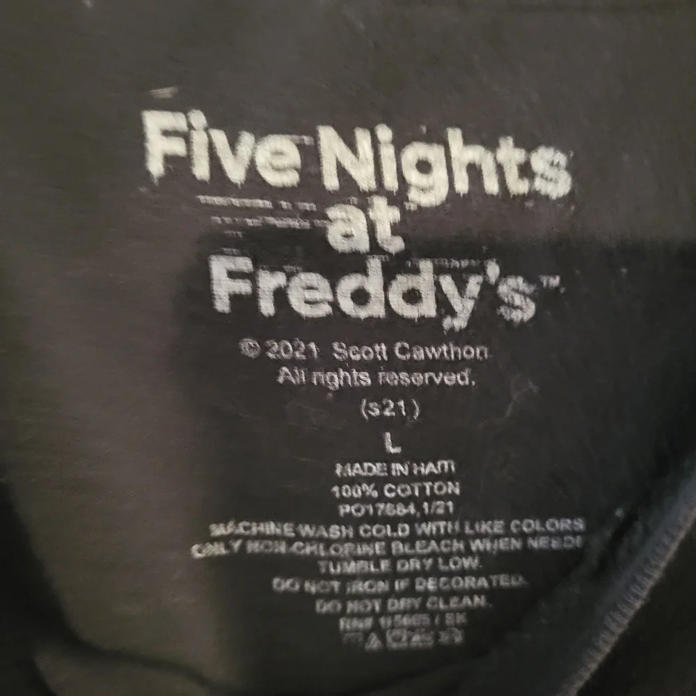 Five Nights At Freddy's Youth Large T Shirt Awesome Graphics